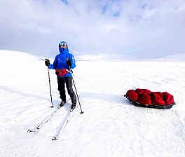 Сани-волокуши в зимних лыжных походах