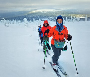 Лапландия - Белые Сопки на лыжах