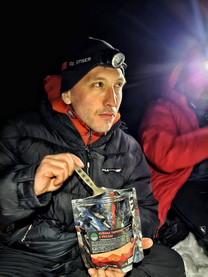 Фотография Kronidov's instant meals on a ski trek with Pavel Rudenko. Food on a winter trek.