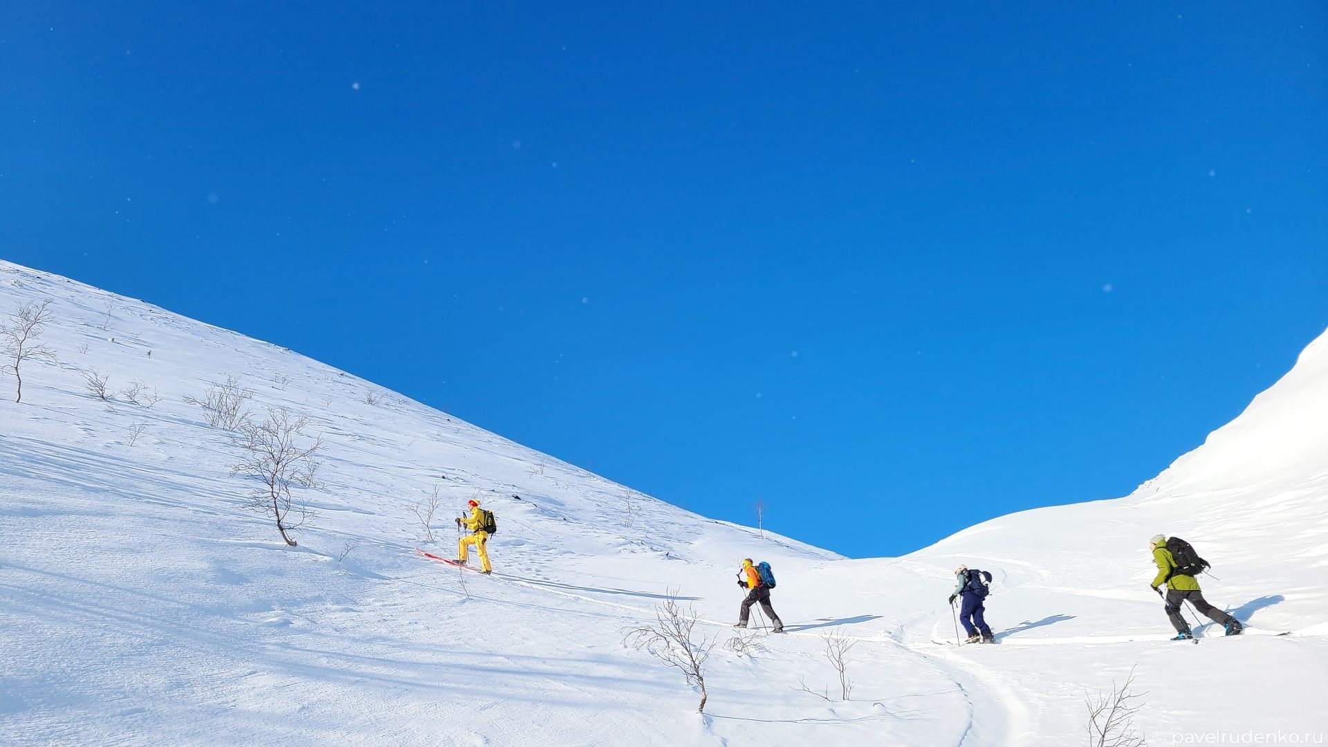Фотография Хибины Лыжный туризм скитур лавинные курсы Михаил Рябчиков