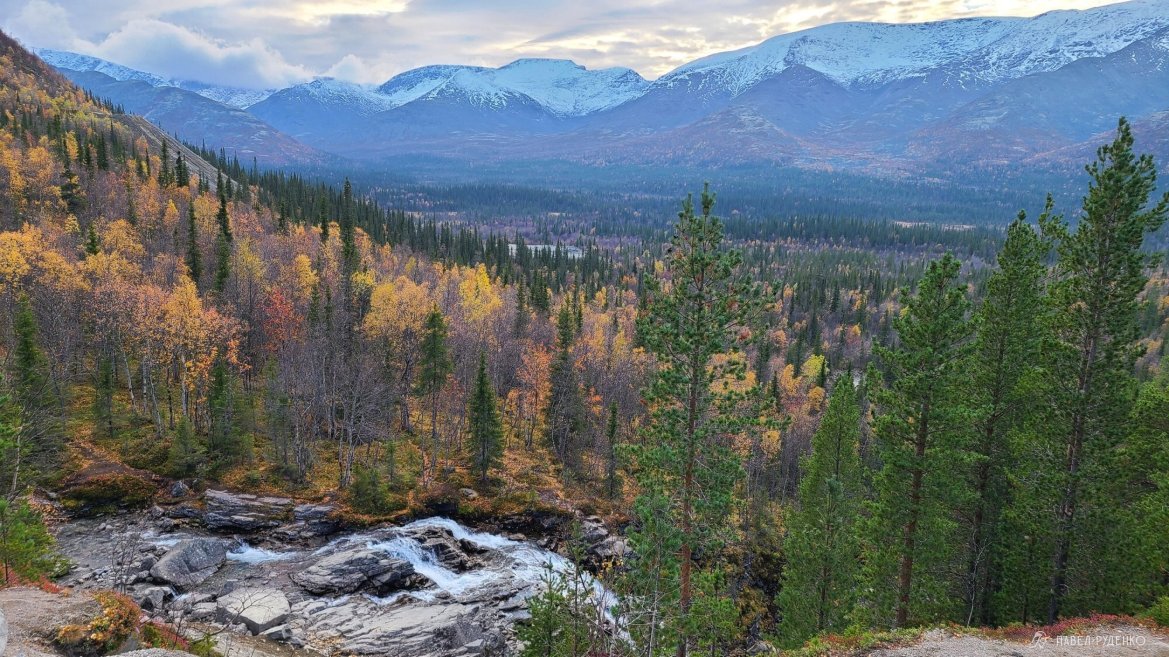 Фотография Wasserfall Schöner, Khibiny.