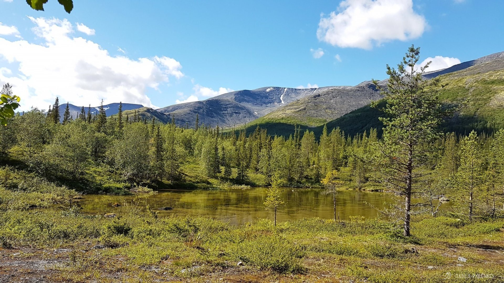 Фотография Центральная часть Хибин, рядом с базой КСС.