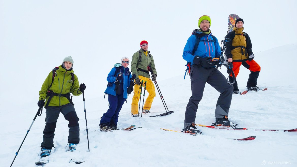 Фотография Khibiny基洛夫斯克科拉半岛Skitur山freeride滑雪旅游