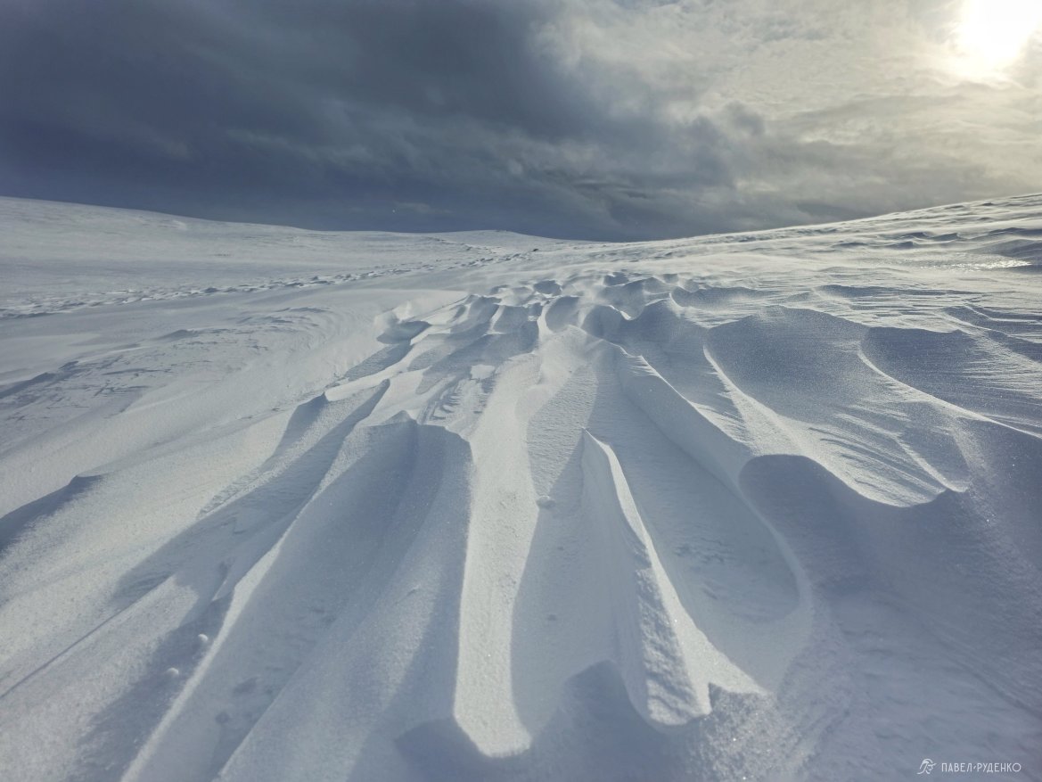 Фотография Natur des Nordens, Halbinsel Rybachy im Winter auf der Kola. Posemka in der Tundra