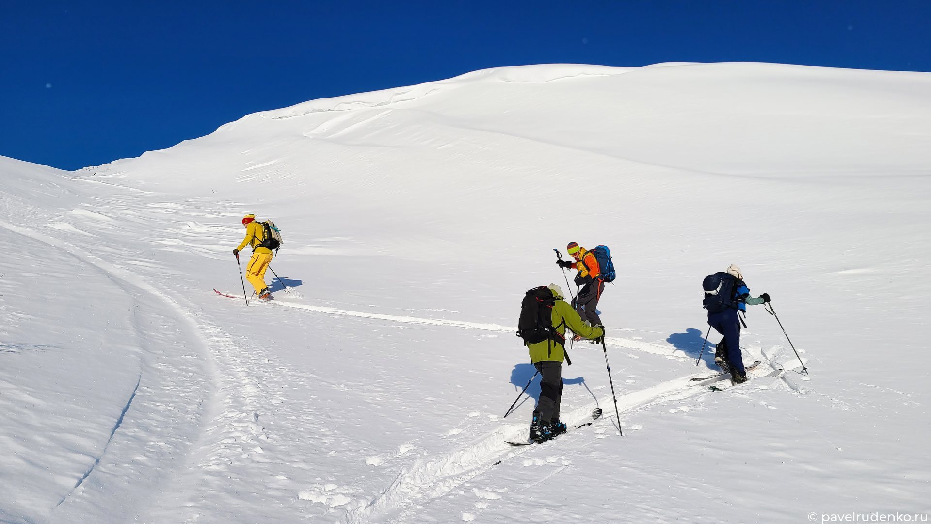 Фотография Хибины Кировск Кольский полуостров горы 25 км лыжный туризм скитур