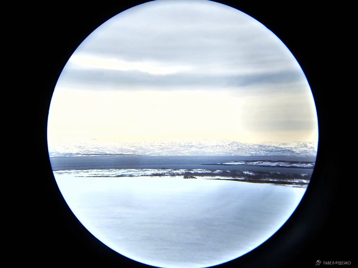 Фотография Natur des Nordens, Halbinsel Rybachy im Winter auf der Kola