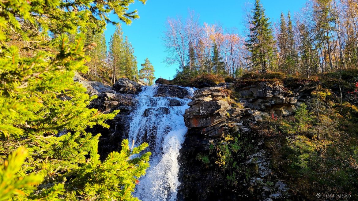 Фотография Wasserfall Schöner, Khibiny.